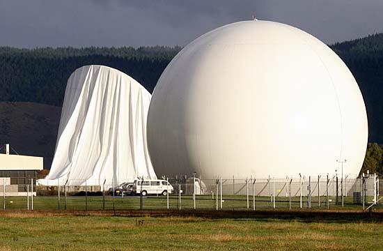База радиоэлектронного слежения Вайхопаи в Новой Зеландии