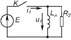 Совершенная эквивалентная схема трансформатора с учетом Lμ